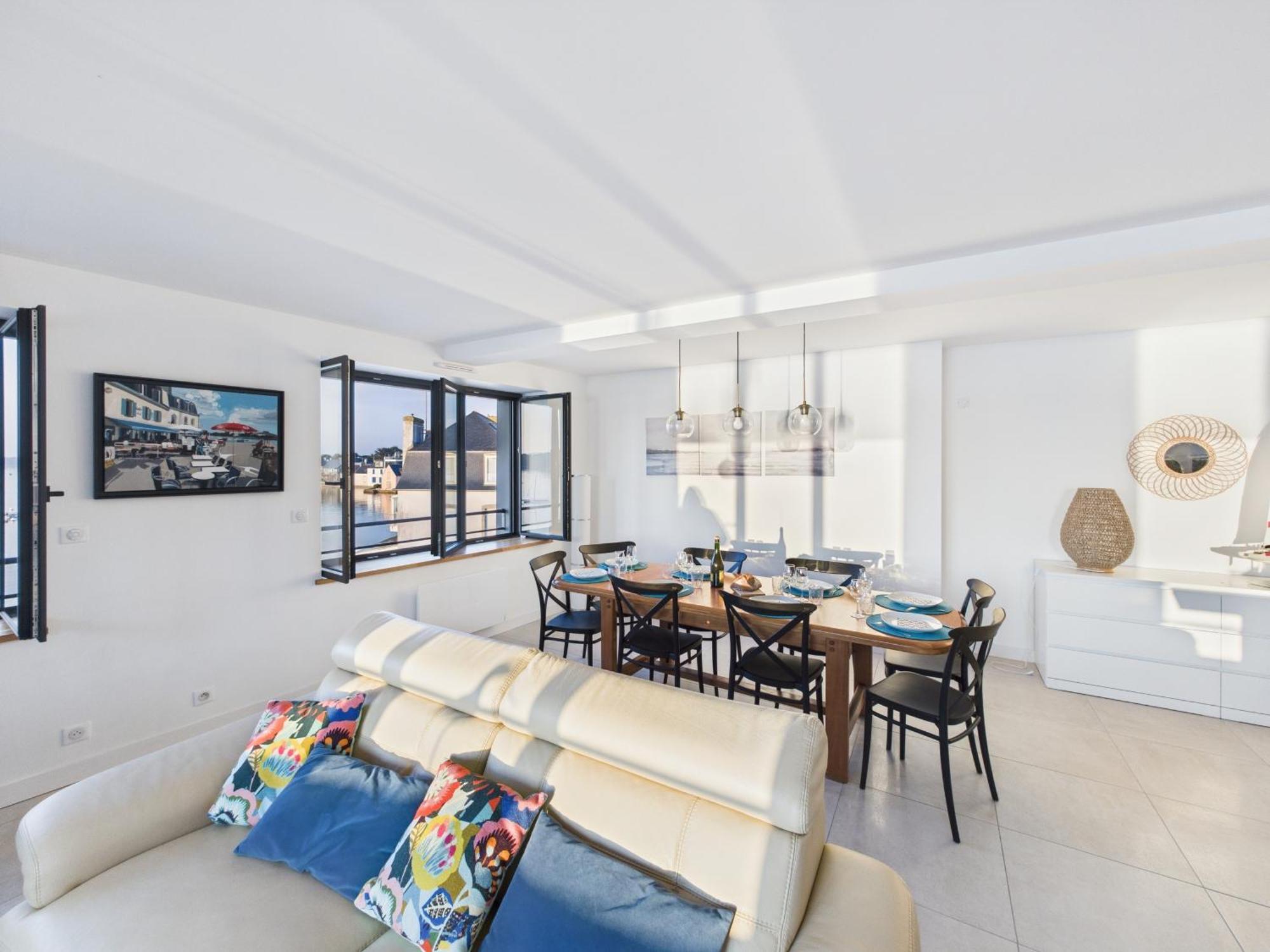 Appartement Vue Sur La Mer A L'Ile Tudy ! Экстерьер фото