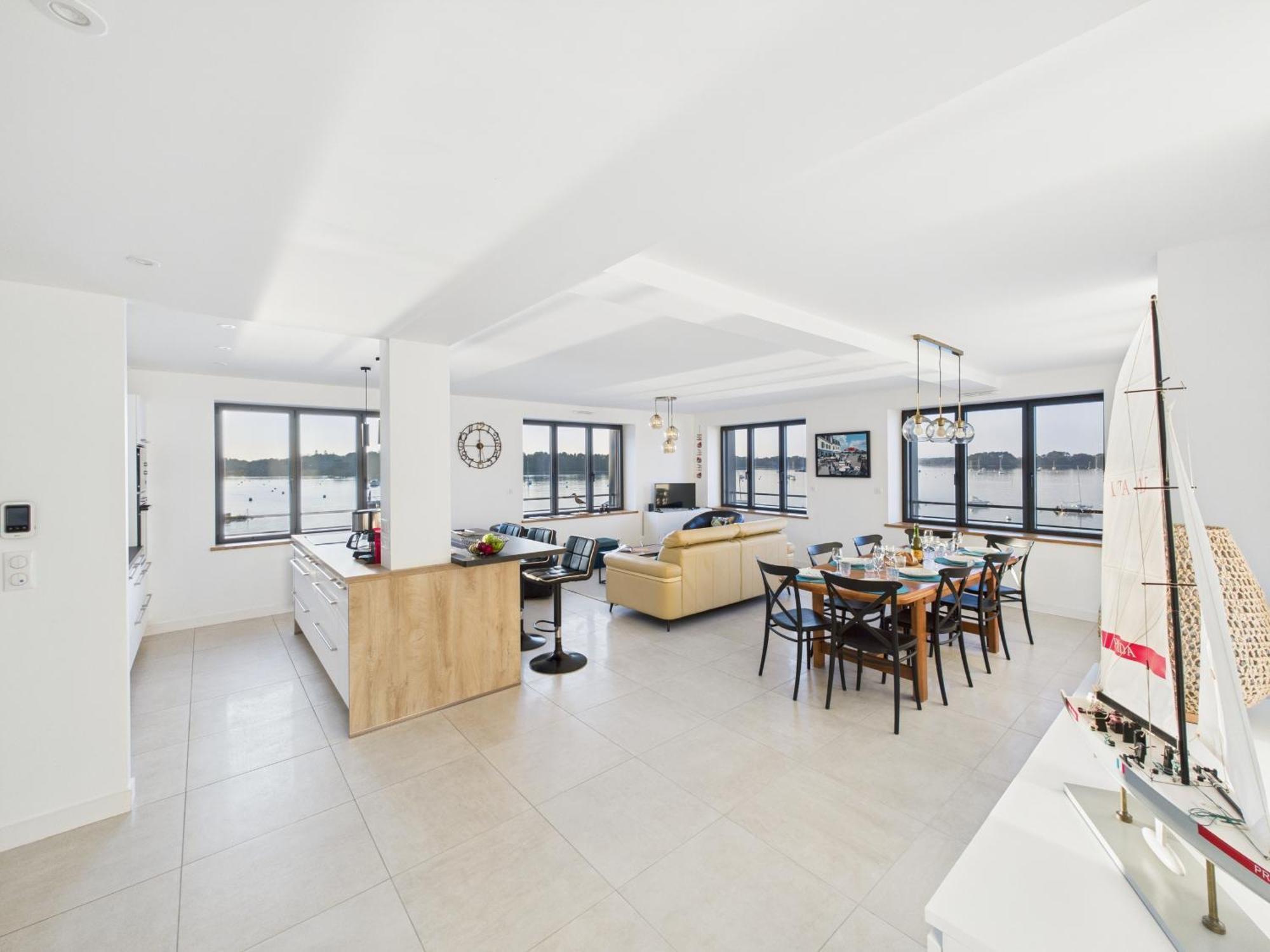 Appartement Vue Sur La Mer A L'Ile Tudy ! Экстерьер фото