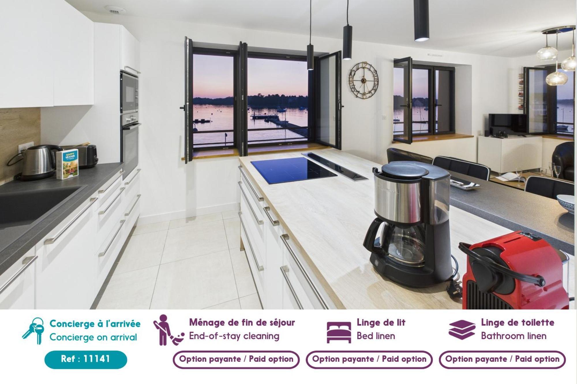 Appartement Vue Sur La Mer A L'Ile Tudy ! Экстерьер фото